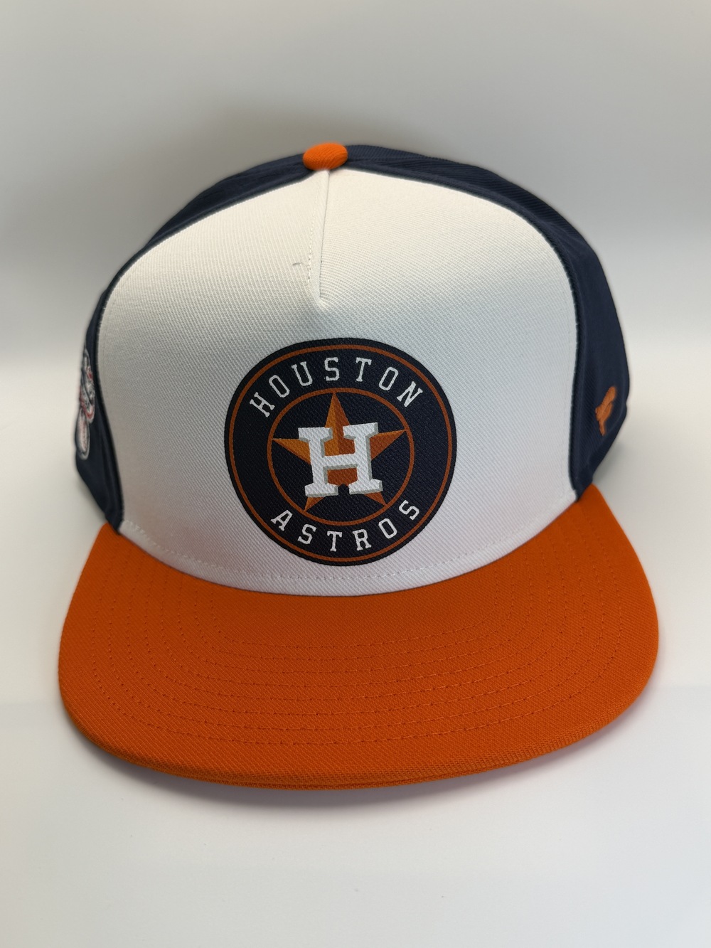Fanatics Houston Astros Snapback Hat Navy White Orange NWT Adjustable Cap